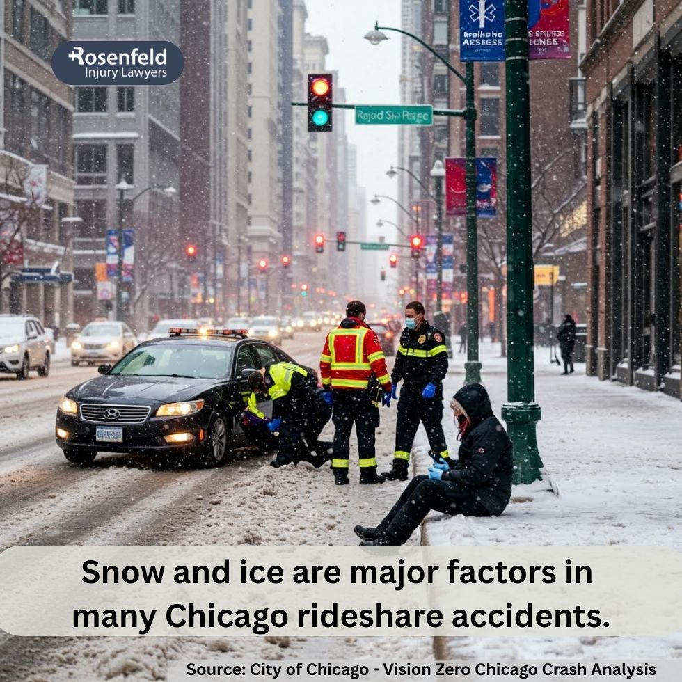 Compensation after accidents with Uber and Lyft drivers